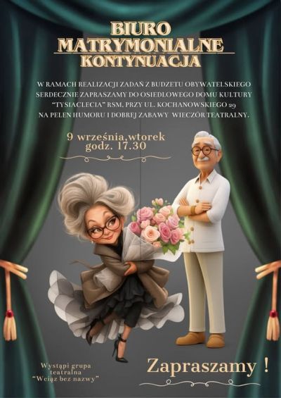 zdjęcie wprowadzające do artykułu: WIECZÓR TEATRALNY