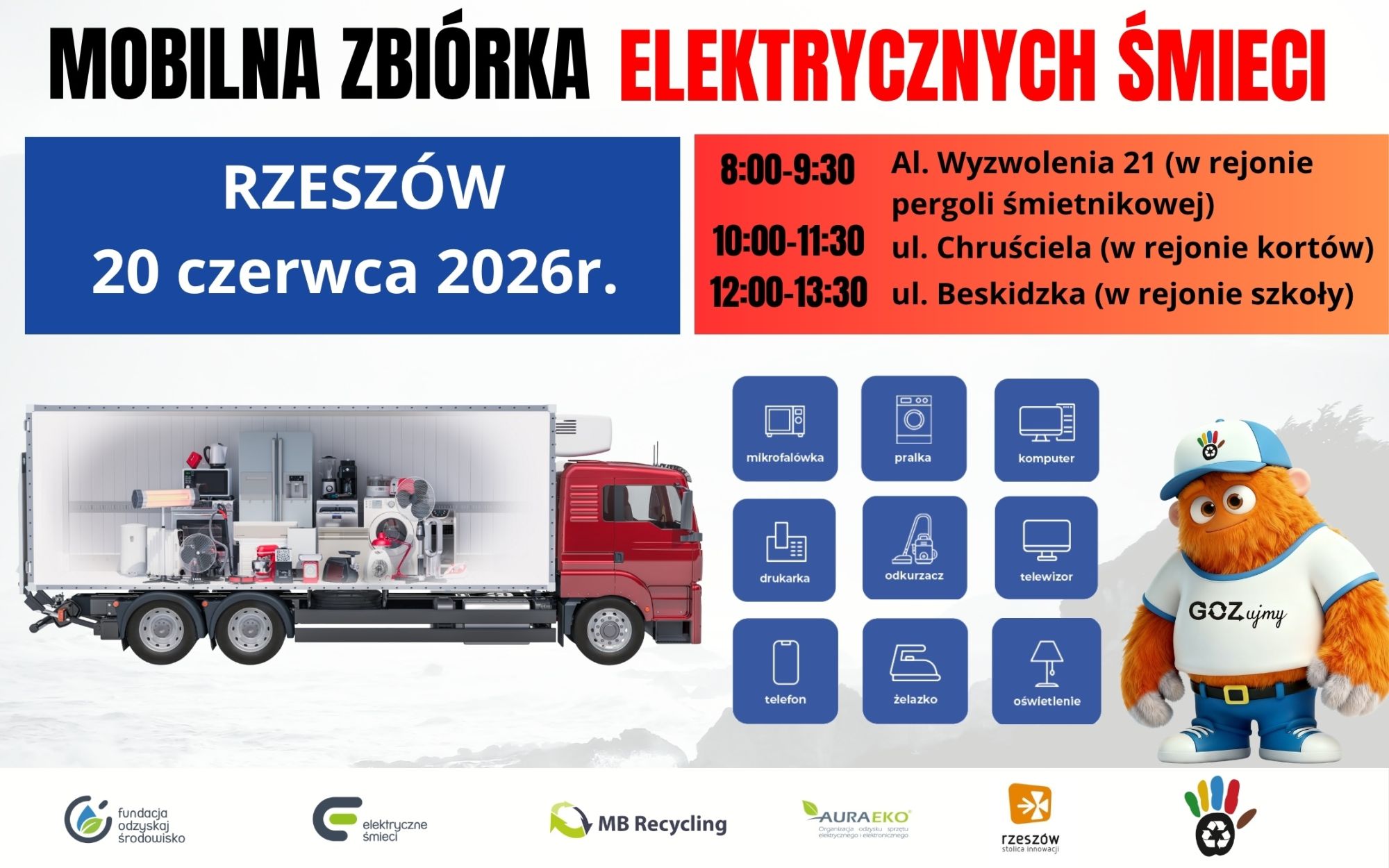 Zbi&oacute;rka elektrośmieci