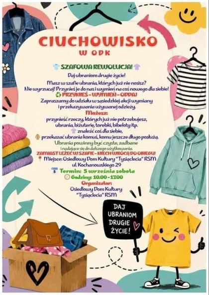 Ciuchowisko w ODK